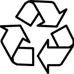 Up to 100% Recycled Plastic