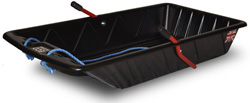 Sledge with Brakes and Steering - 100% Recycled Plastic